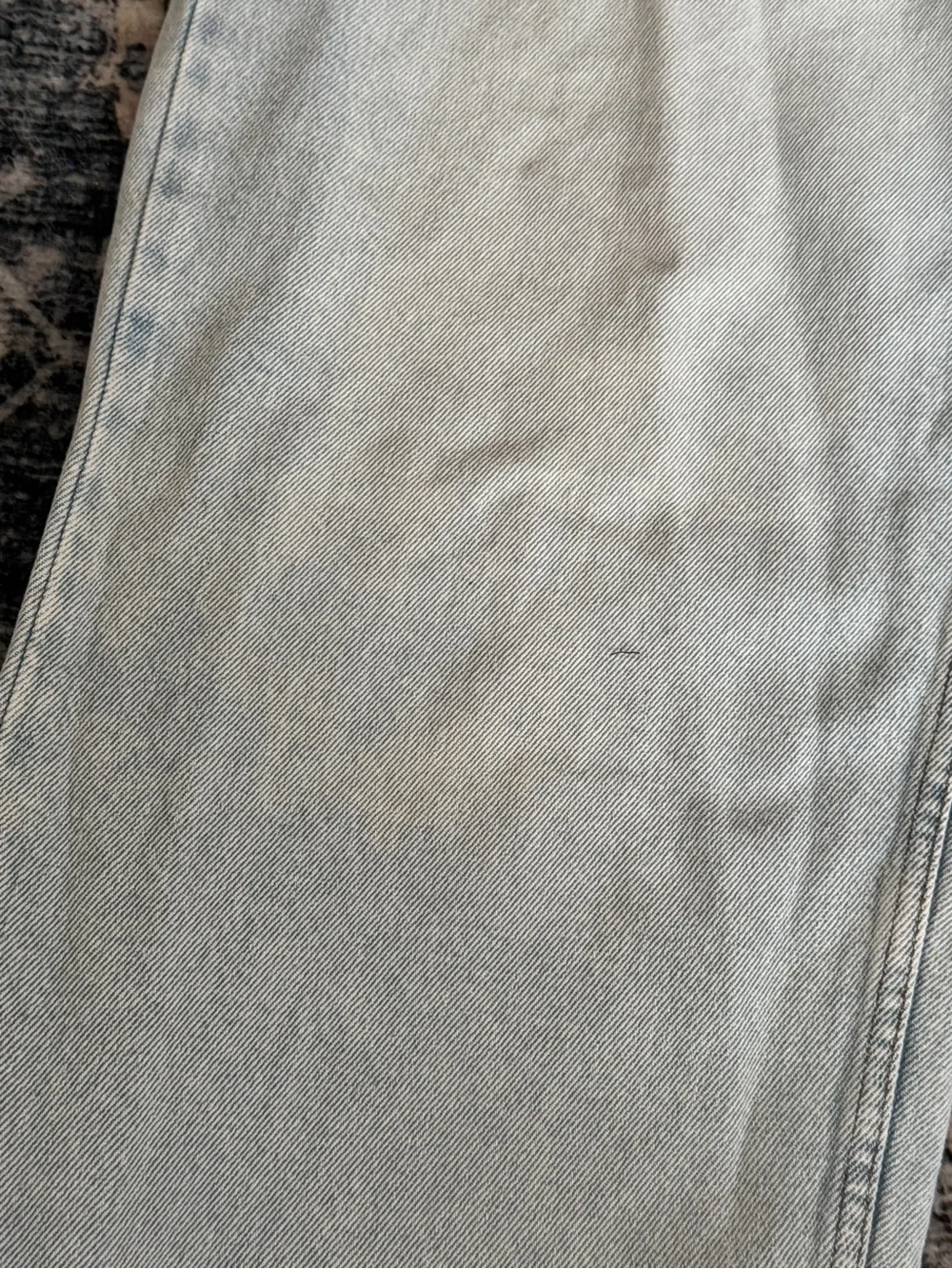 Original Use Men’s 38x30 Baggy Light Wash Wide Leg Jeans Y2K Skater